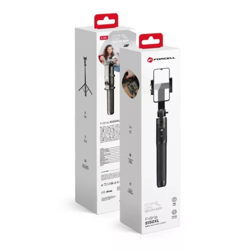 FORCELL F-GRIP S150XL szelfibot állvánnyal és távirányítóval-5903396206603 1 kép