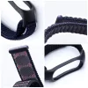 Nylon szíj XIAOMI Mi Band 5 / 6 / 7 fekete (05)-5903396176289 2 kép