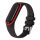 Elastomer szíj LIFESTYLE Xiaomi Mi Band 5 / 6 fekete (04)