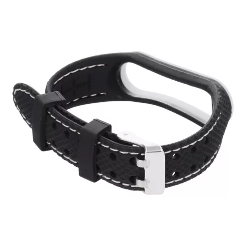 Elastomer szíj LIFESTYLE XIAOMI Mi Band 5 / 6 fekete (03)-5903396185656 3 kép