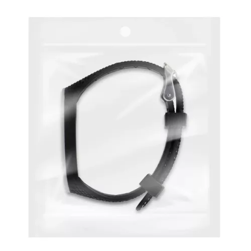 Elastomer szíj LIFESTYLE XIAOMI Mi Band 5 / 6 fekete (03)-5903396185656 4 kép
