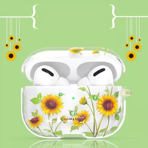 Kingxbar Spring AirPods Pro 1/2 tok Swarovski kristály díszítéssel-6959003588678 5 kép