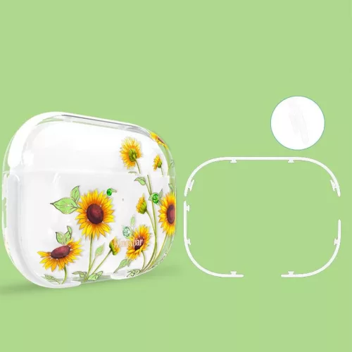 Kingxbar Spring AirPods Pro 1/2 tok Swarovski kristály díszítéssel-6959003588678 8 kép