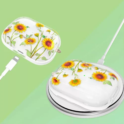 Kingxbar Spring AirPods Pro 1/2 tok Swarovski kristály díszítéssel-6959003588678 9 kép