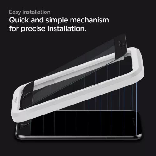 iPhone 7/8/SE 2020 / SE 2022 üvegfólia Spigen ALM Glass.Fc kijelzőv-8809710752979 5 kép