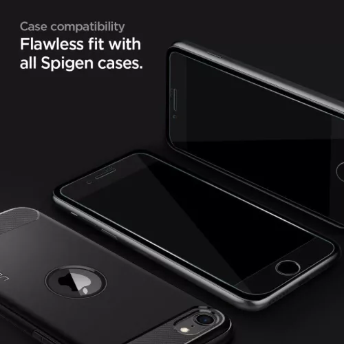 iPhone 7/8/SE 2020 / SE 2022 üvegfólia Spigen ALM Glass.Fc kijelzőv-8809710752979 6 kép