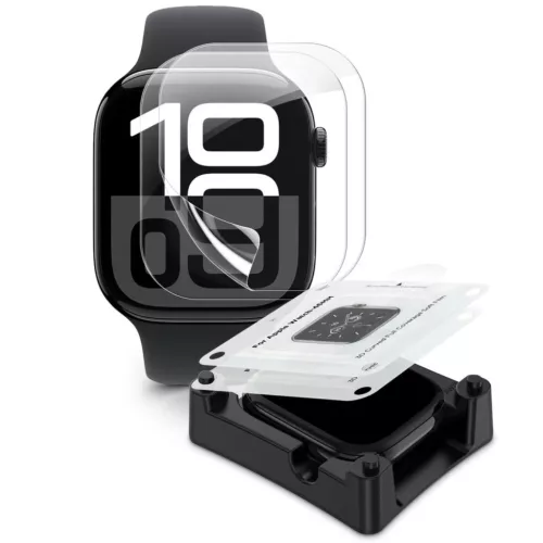 Tech-protect Supreme Hydrogél Készlet 2-pack Apple Watch 10/11 (46 M-5906302380305 2 kép