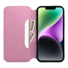 DUAL POCKET fliptok Samsung Galaxy S25 Ultra-hoz világos rózsaszín -5903396337741 2 kép
