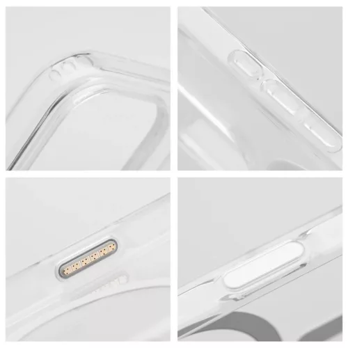 Clear Elite Mag tok antiyellowing kamera vezérlő gombbal és MagSafe-5903396351365 7 kép