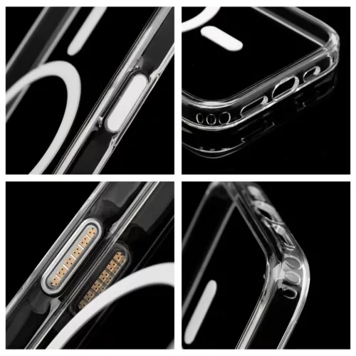 Clear Elite Mag tok antiyellowing kamera vezérlő gombbal és MagSafe-5903396351365 8 kép