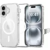  Apple iPhone 16 Áttetsző Tech-Protect Flexair Hybrid CC MagSafe tok