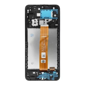   NCC LCD kijelző SAMSUNG A12 A125F/U/W/M készülékhez kerettel