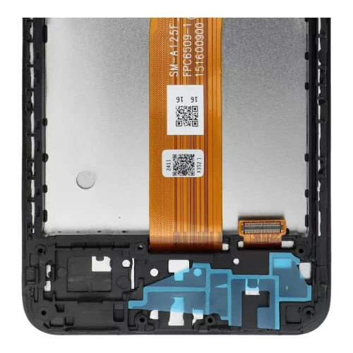 NCC LCD kijelző SAMSUNG A12 A125F/U/W/M készülékhez kerettel-5903396363214 1 kép