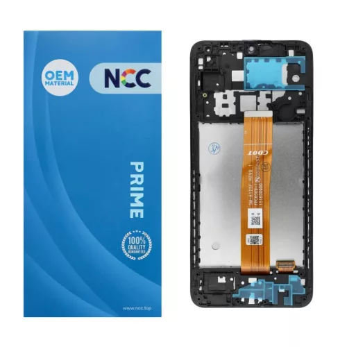 NCC LCD kijelző SAMSUNG A12 A125F/U/W/M készülékhez kerettel-5903396363214 4 kép