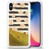 iPhone X/XS Zizo Liquid Glitter Star tok rózsaszín virágmintás-888488285818 1 kép