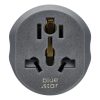 BLUE STAR utazóadapter GO TO USA (Type A) 10A fehér-5903396281600 2 kép