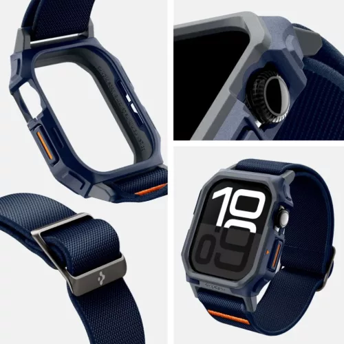 Spigen Lite Fit „pro” Apple Watch 10/11 (46 Mm) Navy Blue-8809971237550 10 kép