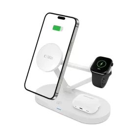 Tech-protect Qi15w-a41 3in1 Magnetic Magsafe Vezeték Nélküli Tölt�-5906302380145 2 kép