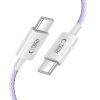 Tech-protect Ultraboost Lite Type-c Kábel Pd60w/3a 100cm Mauve-5906302380893 3 kép