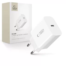 Tech-protect Nc20w 1-port Hálózati Töltő Pd 20w Fehér