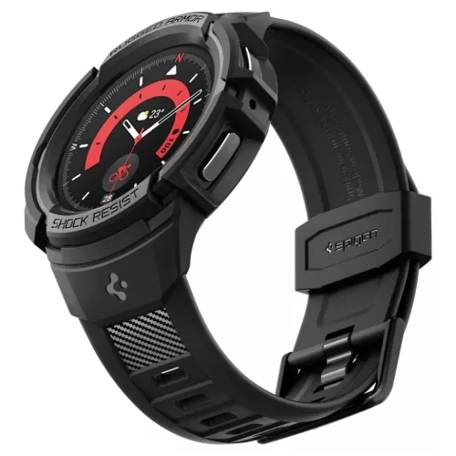  Galaxy Watch 5 Pro (45 mm) Fekete SPIGEN Rugged Armor Pro tok-8809811867268 10 kép