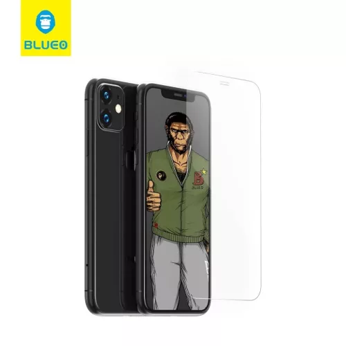5D Mr. Monkey Glass - Samsung Galaxy S25 Ultra fekete (Strong Lite) ü-5903396349515 7 kép