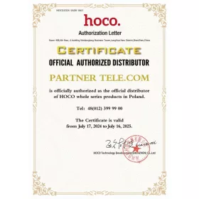 HOCO powerbank 10000 mAh PD QC 3A 22,5W J101 fehér-6931474782489 1 kép
