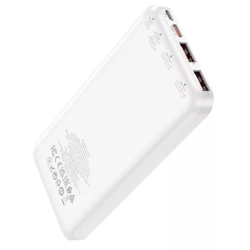 HOCO powerbank 10000 mAh PD QC 3A 22,5W J101 fehér-6931474782489 6 kép