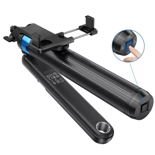 HOCO selfie bot bluetooth távirányítóval K22 fekete-6942007623506 6 kép