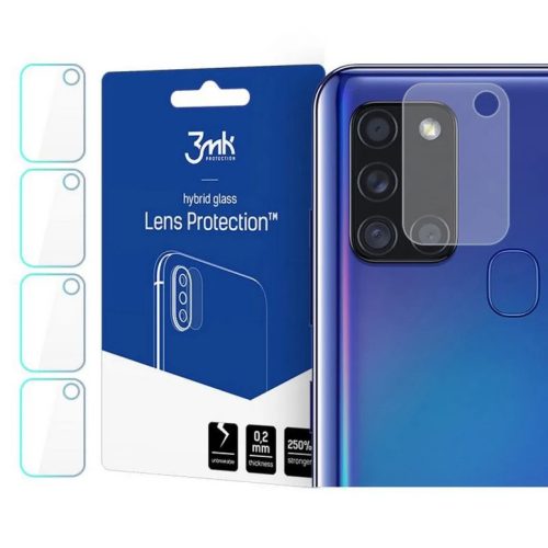 Samsung A21S 3MK Hybrid kameralencse védő üveg-5903108277242 1 kép