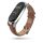 Tech-Protect Xiaomi Mi Band 5 bőr szíj barna-795787712399 1 kép
