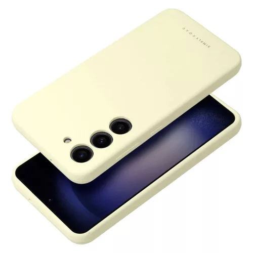 ROAR fliptok FELHŐ BŐR SAMSUNG A36 5G Világos Sárga tok-5903396352553 1 kép