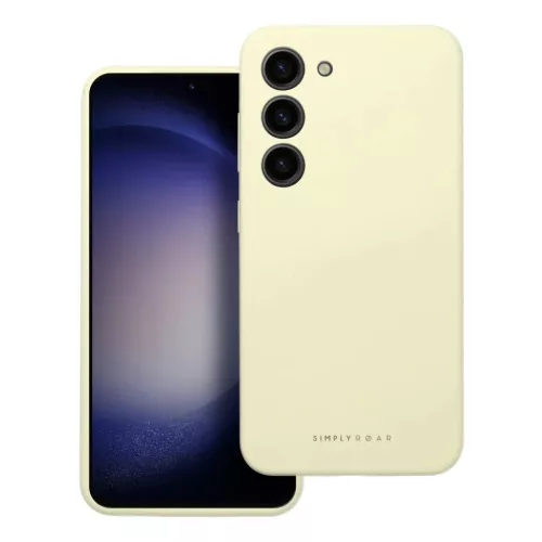 ROAR fliptok FELHŐ BŐR SAMSUNG A36 5G Világos Sárga tok-5903396352553 3 kép