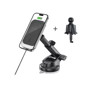 Tech-Protect MM15W-V9 Mágneses MagSafe Műszerfalra és Szellőzőre -5906302380695 2 kép