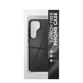 SAMSUNG S25 Carbon Elite Mag Tok MagSafe kompatibilis fekete tok-5903396350634 2 kép