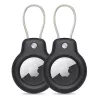 Tech-protect Rough Vein 2-pack Apple Airtag Tok Fekete