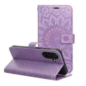  Samsung Galaxy A56 5G mandala lila MEZZO fliptok-5903396359064 2 kép