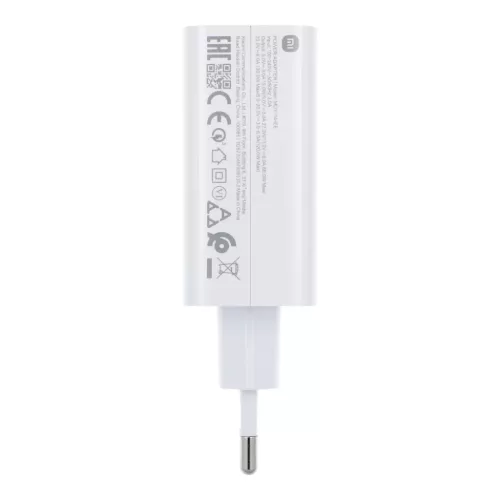 XIAOMI eredeti töltő USB A QC3.0 3A 120W MDY-14-EE fehér bulk-5903396318948 3 kép