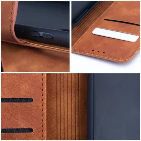 TENDER fliptok Samsung Galaxy A26 5G barna tok-5903396358333 2 kép