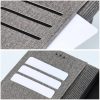 GOMMA fliptok SAMSUNG A56 5G szürke tok-5903396358951 4 kép