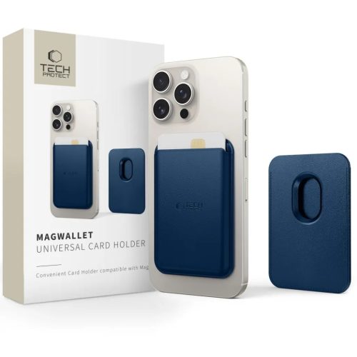Tech-Protect Magwallet Magsafe Univerzális Mágneses Kártyatartó Te-5906302360109 1 kép