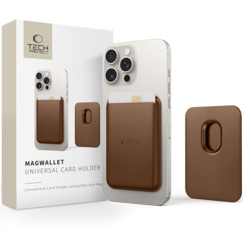 Tech-protect Magwallet Magsafe Univerzális Mágneses Kártyatartó Ba-5906302360116 5 kép