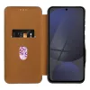 FOLIO oldal mágneses fliptok SAMSUNG A36 barna tok-5903396353307 6 kép