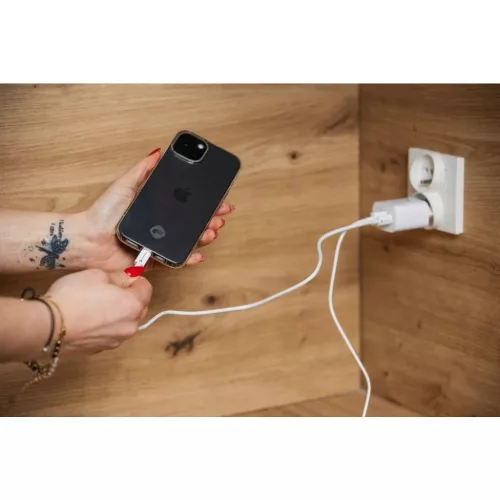 FORCELL F-ENERGY C338 Type C - Type C PD QC4.0 3A 60W 1 m fehér kábe-5903396219580 6 kép