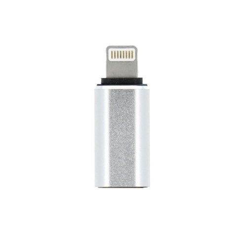 Adapter Type C (női) Lightning (férfi) ezüst-5903396145117 4 kép