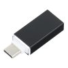 OTG USB A 3.0 (anya) - Type C (apa) adapter fekete-5903396106583 1 kép