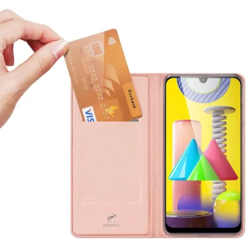 DUX DUCIS SKINPRO Samsung M31 rózsa arany-6934913064696 4 kép