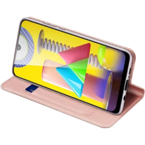 DUX DUCIS SKINPRO Samsung M31 rózsa arany-6934913064696 5 kép