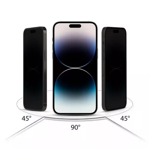 Hofi Anti Spy Glass Pro+ 2-csomag Galaxy S25 Ultra adatvédelmi üvegf-5906302322329 2 kép