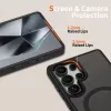 Tech-Protect Magmat Magsafe Galaxy S25 Ultra Fekete/átlátszó tok-5906302322732 3 kép